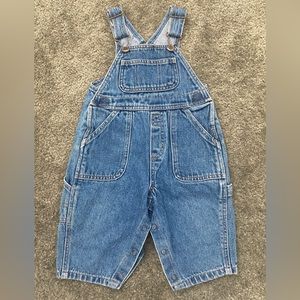 Baby boy denim pants overalls Size 12 months